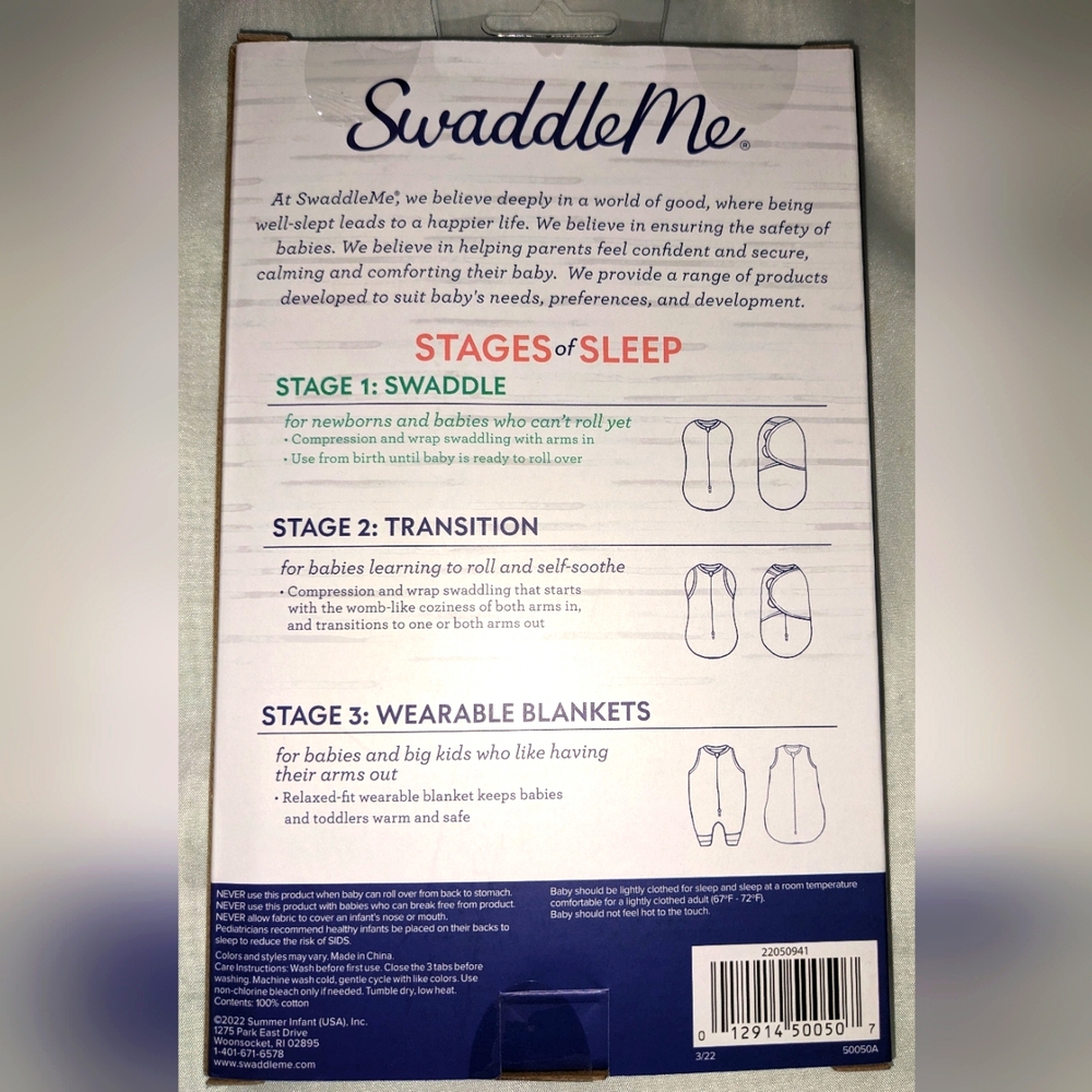 Swaddle Me Original Swaddle Adjustable Wrap - Picture 4 of 7